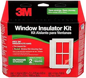 3M Kit de Isolamento de Janela Externo, 2-Window
