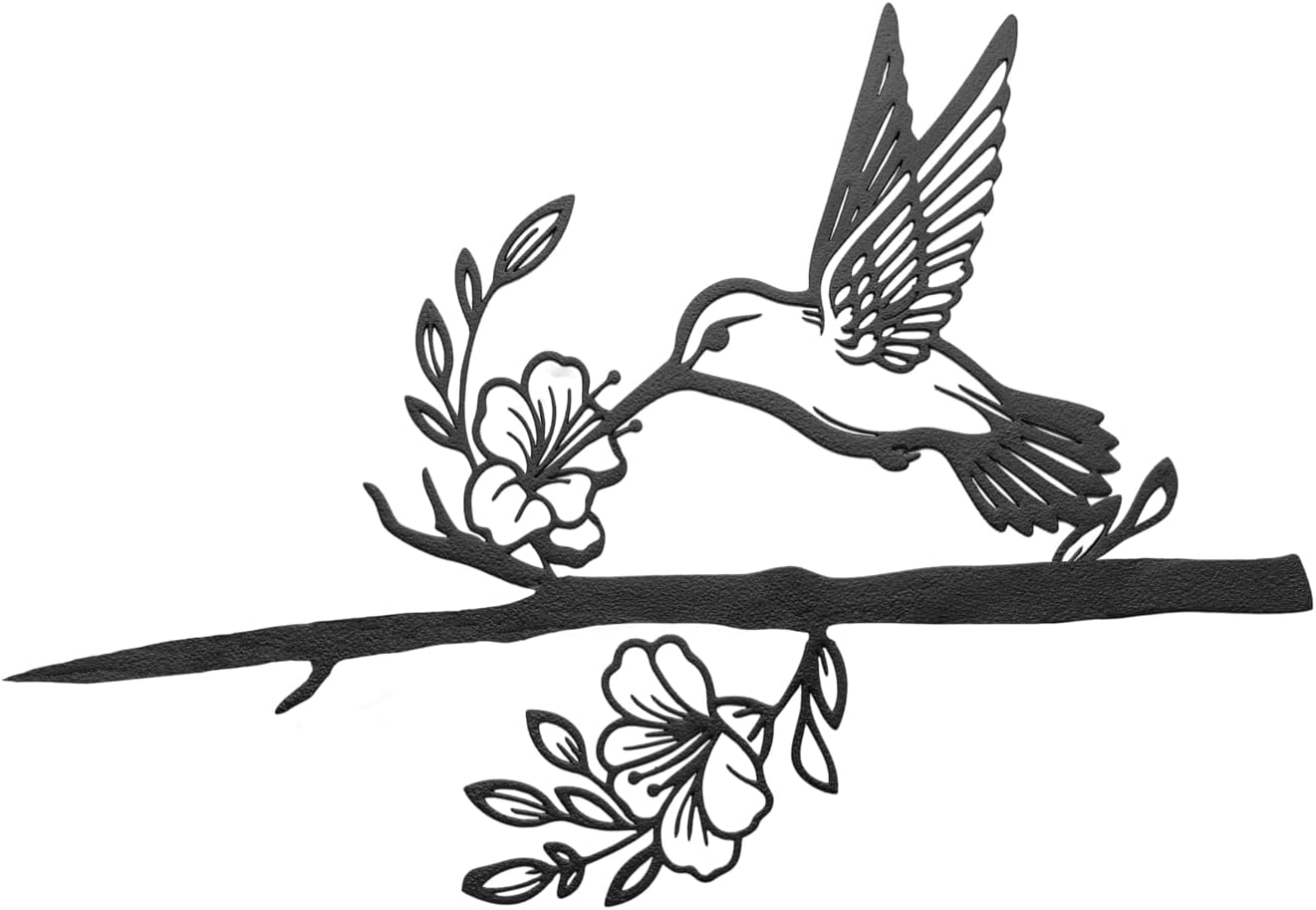 Whitehall Tree Spike Silhouette - Hummingbird