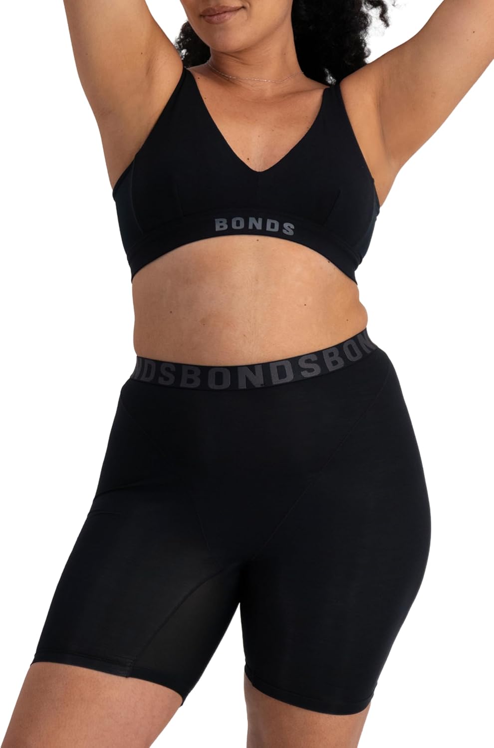 Bonds Women's Underwear Anti-Chafing Boxer Briefs Pack, Chafe Off Panties for Women, Viscose/Bamboo Underwear - Image 2