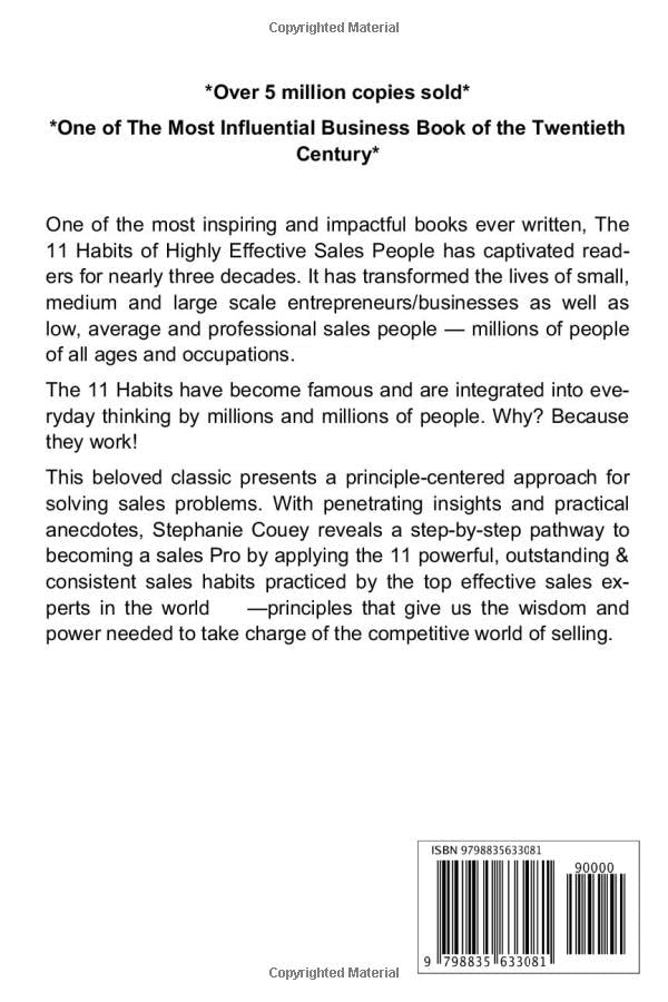 THE 11 HABITS OF HIGHLY EFFECTIVE SALES PEOPLE: A Powerful Guide to Professional Marketing & Sales Secret in Business - Image 2
