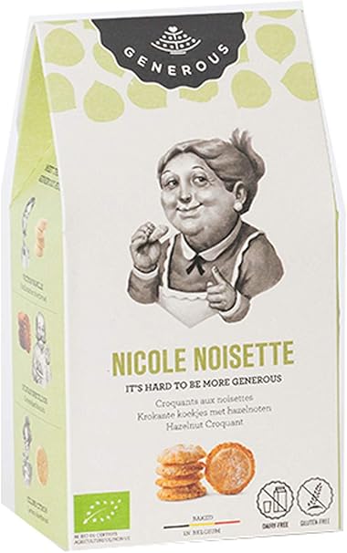 Amazon オアシス ジェネラス グルテンフリー クッキー ヘーゼルナッツ 100g オアシス ビスケット クッキー 通販