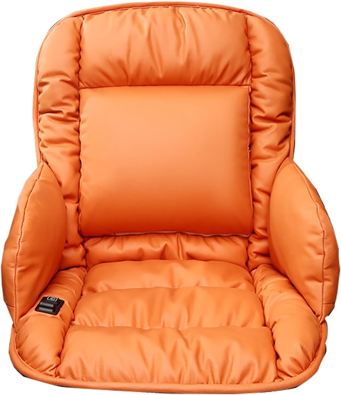 Office Chair Warmer, Heated Full Body Chair Cushion, Adjustable Temperature, Washable Fast Heated Pads for Home Office Relaxation(Orange)