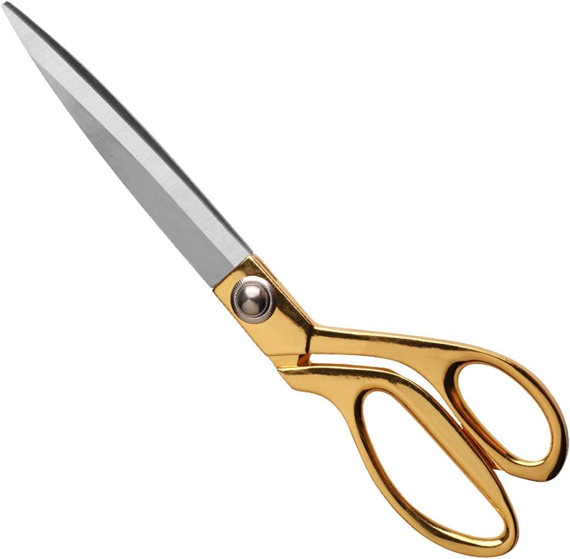 Jasni Liu Tailor Scissors Professional 10.5" Gold Stainless Steel Professional Shears Heavy Duty