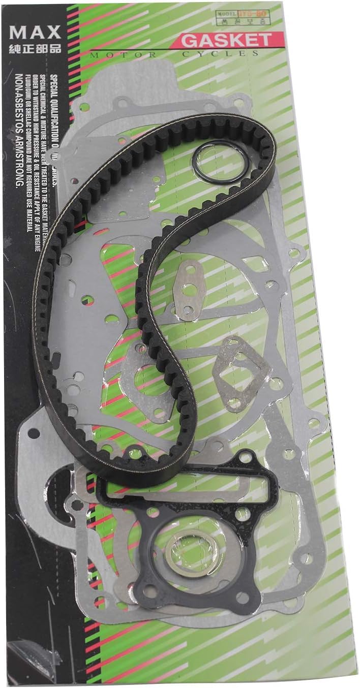 Kits de remontage de cylindre GY6 Trkimal 47 mm 80 cc Big Bore pour moteurs 49 cc 50 cc 139QMB, pièces de soupape de 64 mm/69 mm pour scooter et cyclomoteur, pièces de moteur GY6 pour scooter chinois