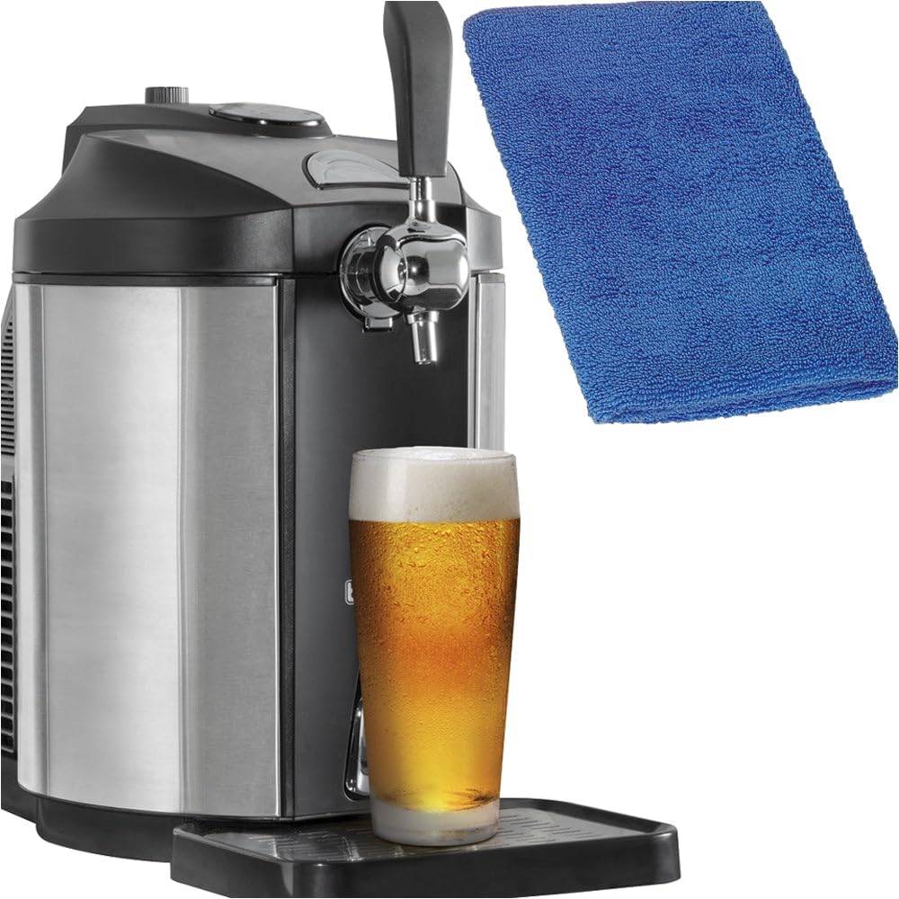 Mini robinet distributeur de bière 5 L et chiffon – Ensemble de refroidissement intégré