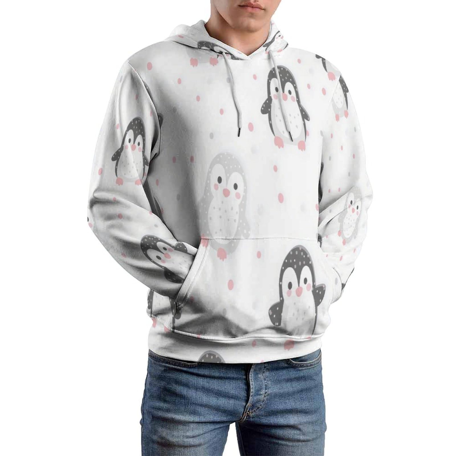 Sweats à capuche imprimé 3D pull léger confortable sans déformation S-6XL