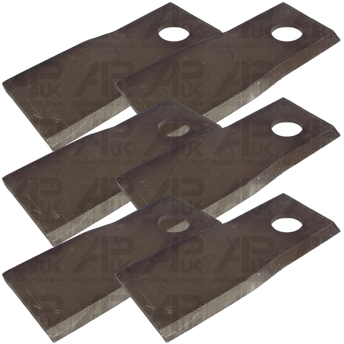 6x CW Blade Replacement for Vicon AM2400 AM3200 CM135 CM165 CM167 CM205 CM240 CM247 Mower