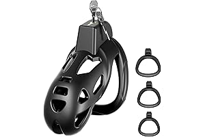 Male Chastity Devices Cock Cage - Large Penetration Prevention Penis Lock Chastity...