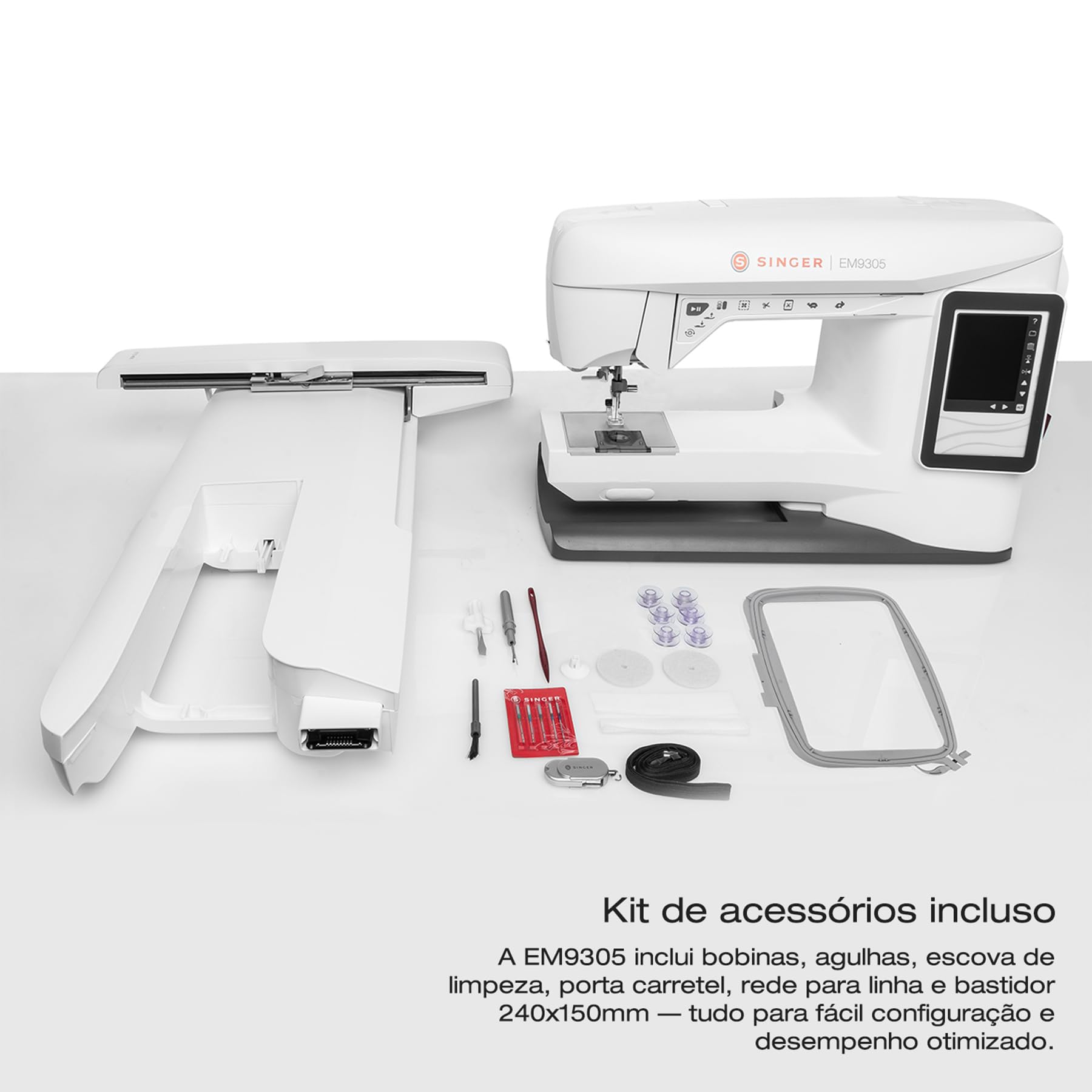 SINGER EM9305 - BORDADORA con software Creativate gold de regalo. CucireOnline