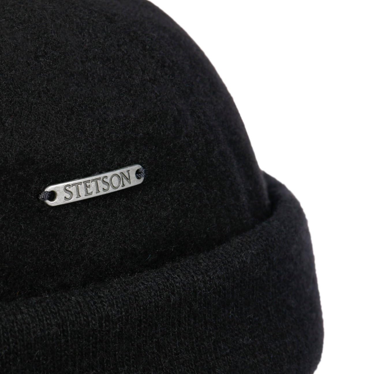 Stetson Gorro Docker Sparr Melange Hombre - Made in The EU Forro Polar de Invierno con Vuelta, Gorra Docker, Forro, otoño/Invierno