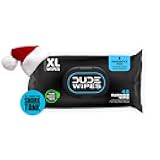 DUDE Wipes - Flushable Wipes - 1 Pack, 48 Count - Unscented - Extra-Large - Vitamin-E & Aloe - Septic and Sewer Safe