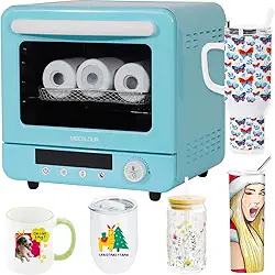 Prensa Forno 3d Para Sublimação Quatro Canecas Mecolour Cor Azul 20L De 11 Onças 20 Litros 127v