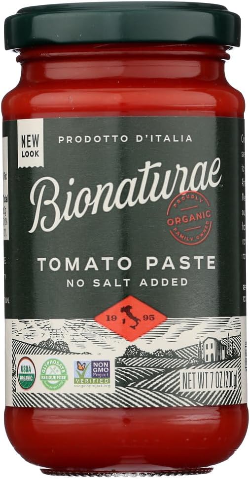 Bionaturae Organic Tomato Paste -- 7 oz Each / Pack of 3USDA Organic
