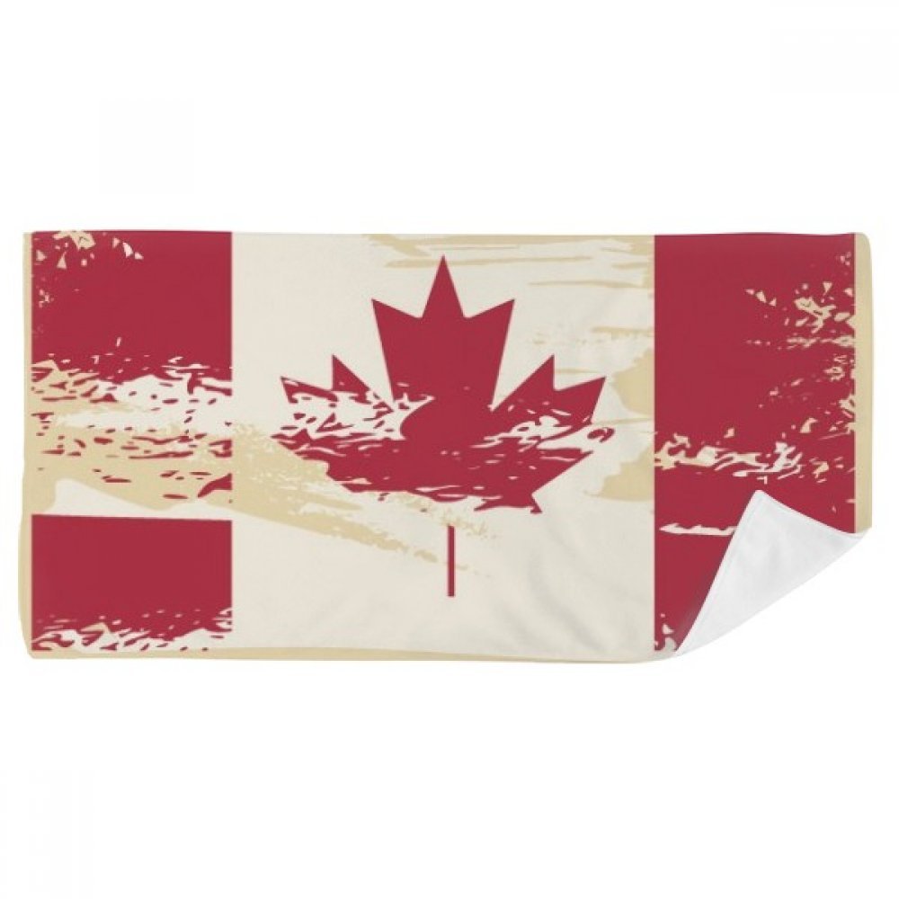 Serviette de bain Canada compacte pour gagner de la place dans votre valise