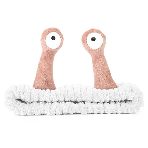 Miniatura 18 de Diadema de lavado facial, bandas para el cabello de spa de palma y caracol, diademas de maquillaje para mujeres, diadema elástica de forro polar