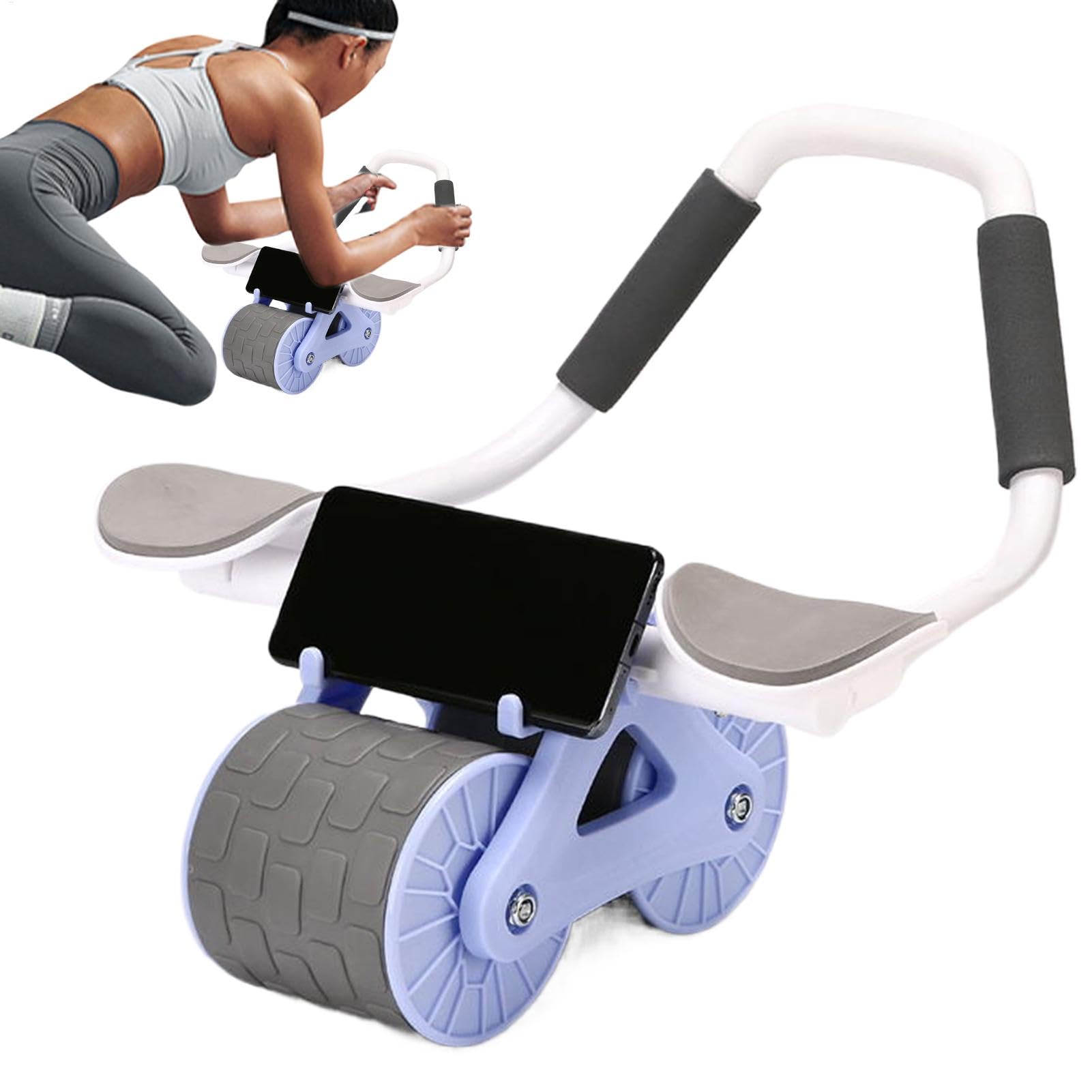 Core Exercise Equipment | Removable Abdominal Wheel with Elbow Support - Portable Belly Training Roller, Strengthening Trainer for Men, Women