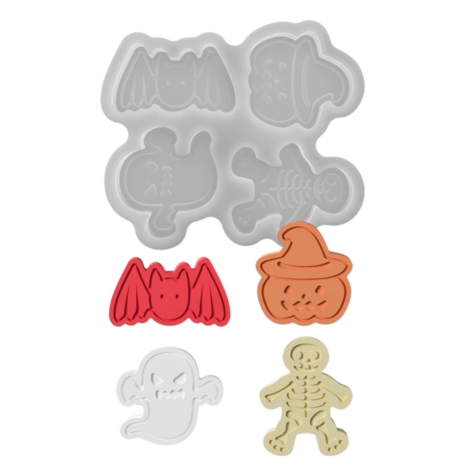 COOLHOOD Halloween Silicone for Specters and Pumpkin Creation with Food Grade Materials Food Grade Silicone