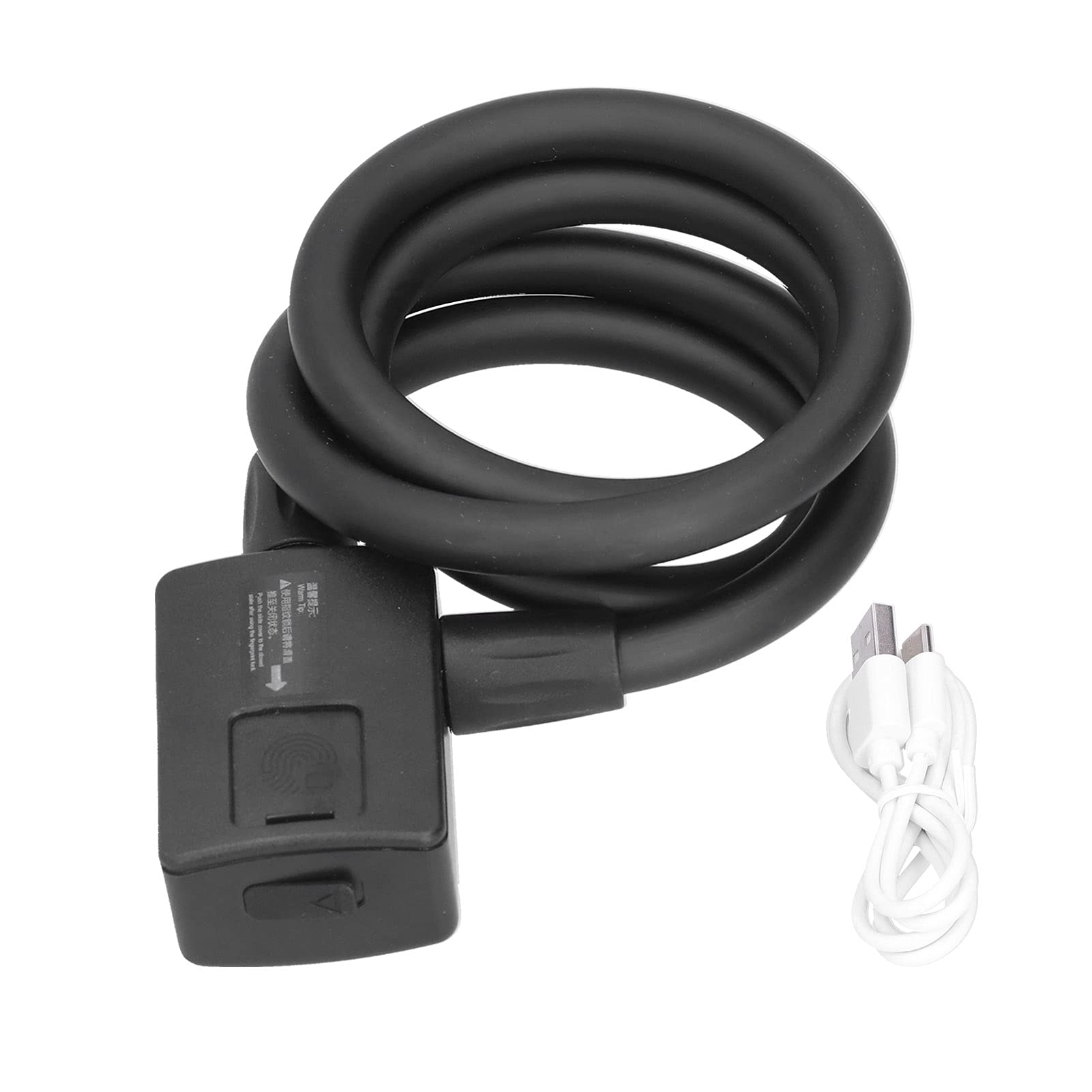 Lucchetto elettrico intelligente per bicicletta, 3,7 V, durevole, impermeabile, per biciclette e ciclismo