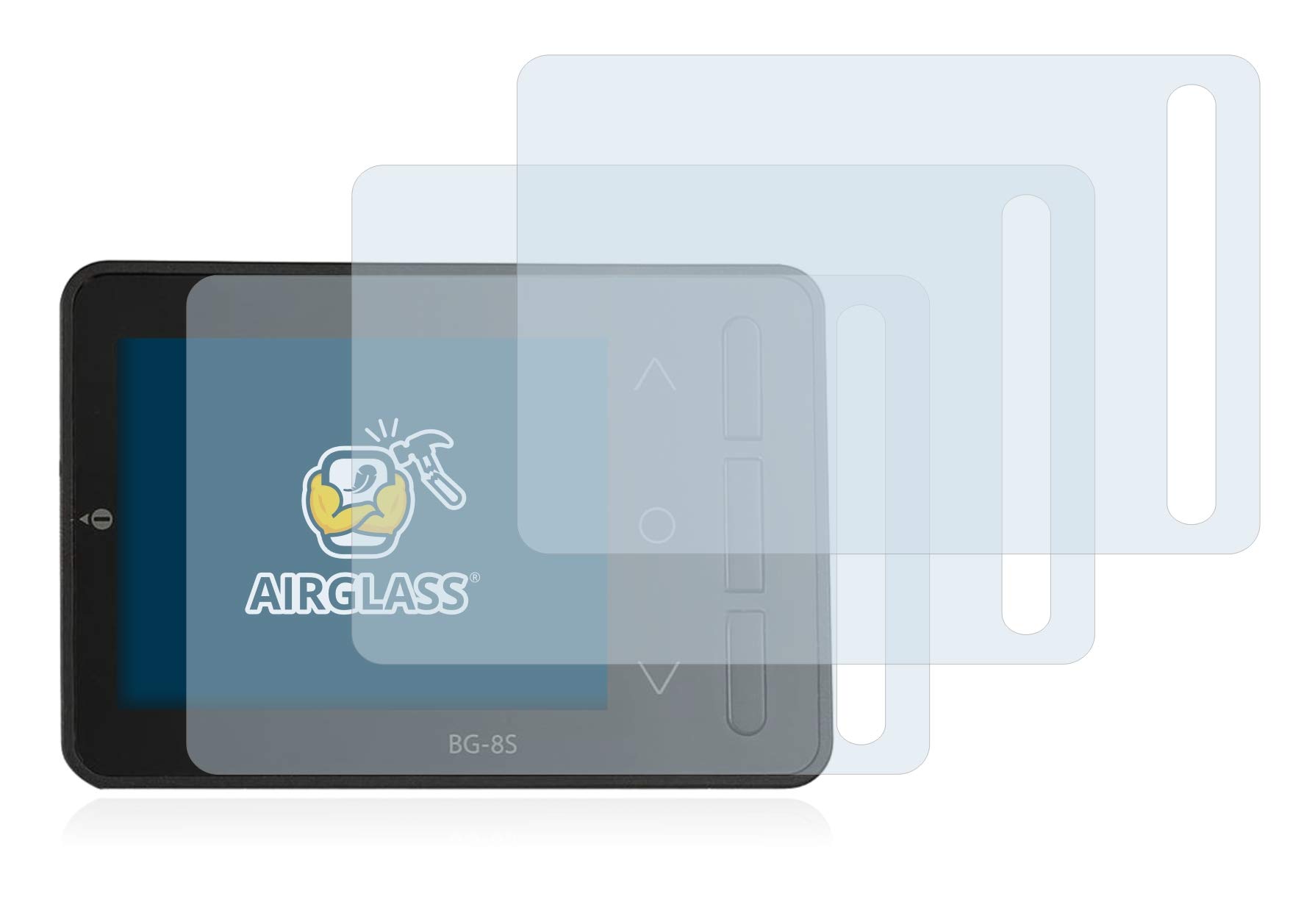3 Pezzi BROTECT AirGlass Pellicola in vetro per Airbus P8GR