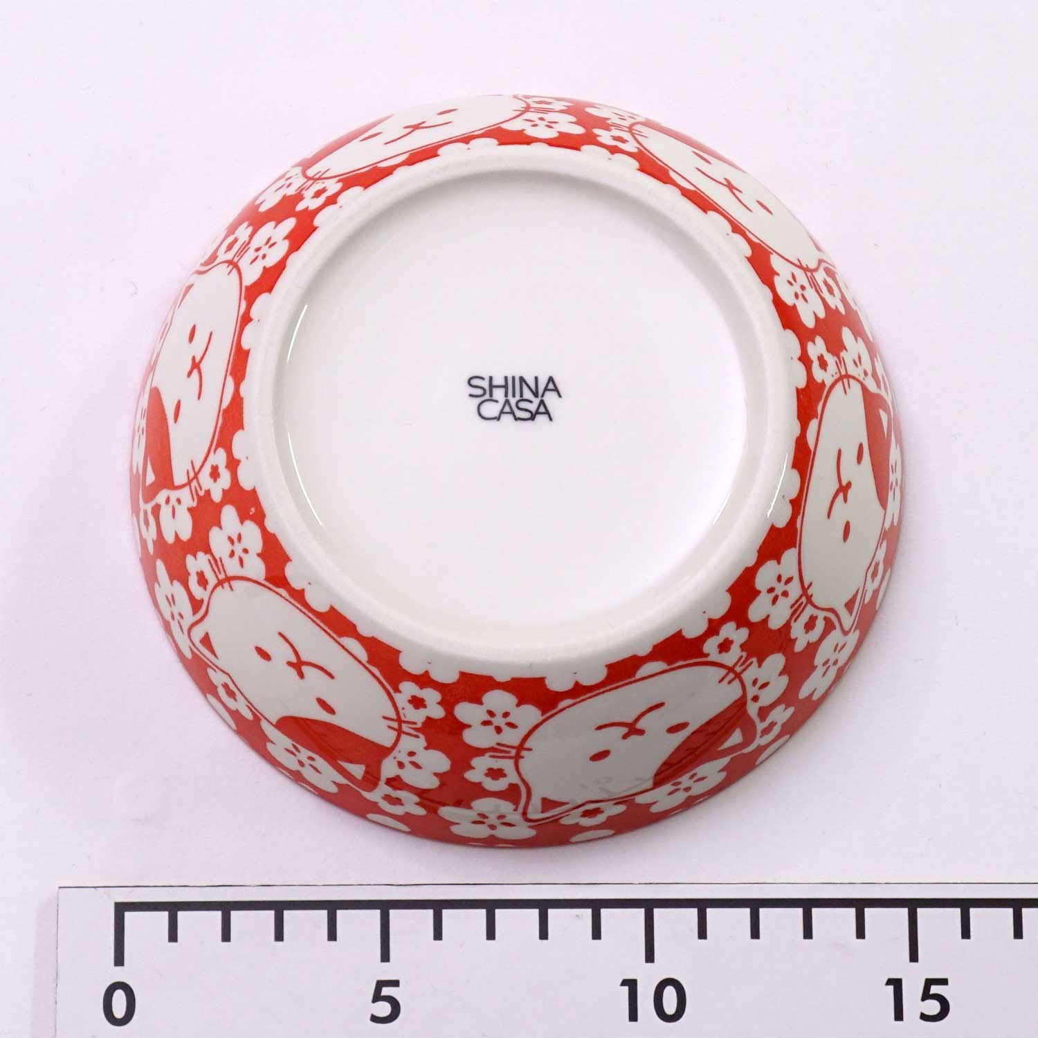 Amazon.co.jp: シーナカーサ(Shina Casa) 中鉢 和柄ねこ 浅