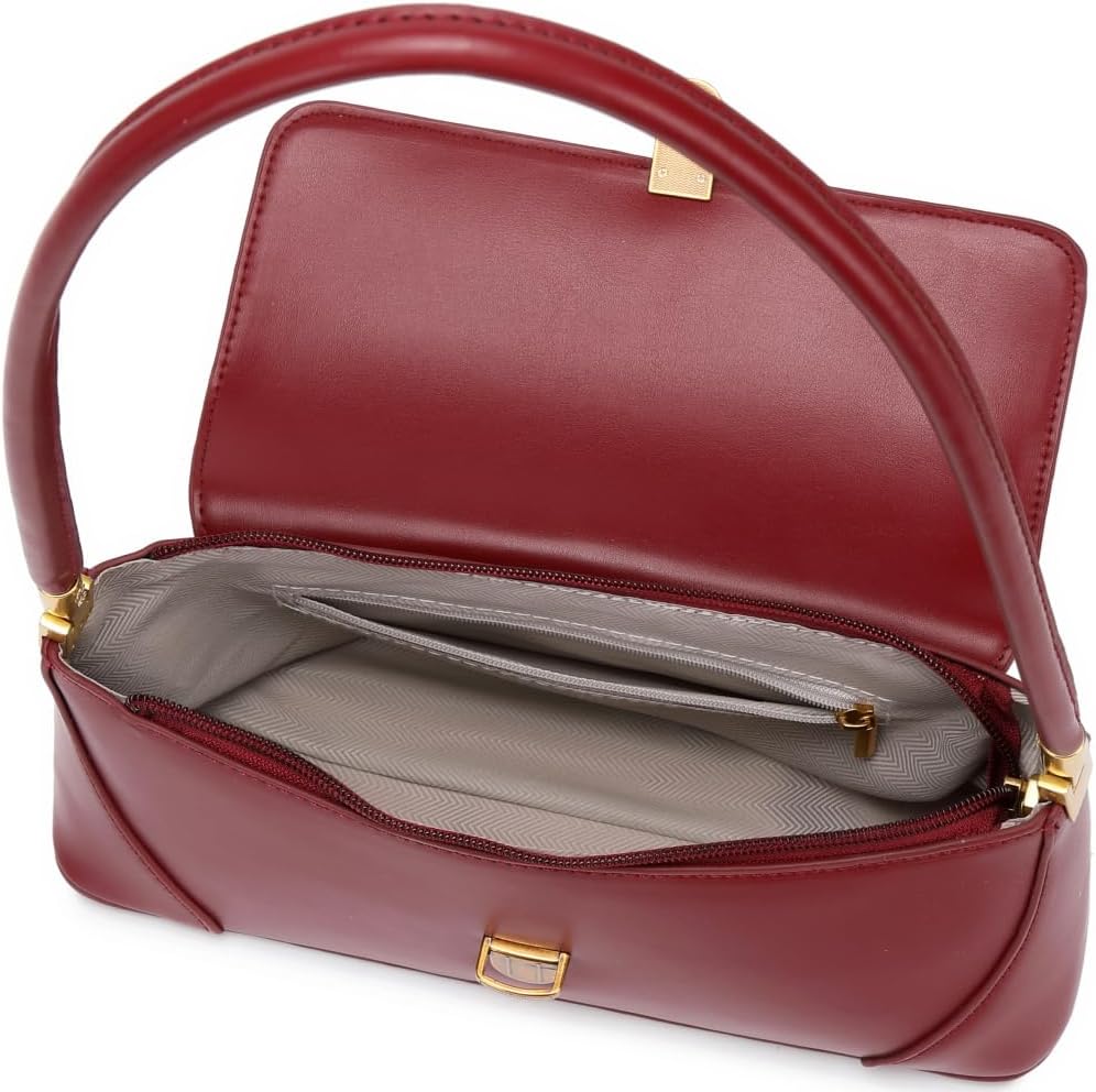 Shoulder Bags for Women Vintage Handbag Retro Classic Small Purse Cute Hobo Tote Handbag Mini Clutch Purse - Image 5