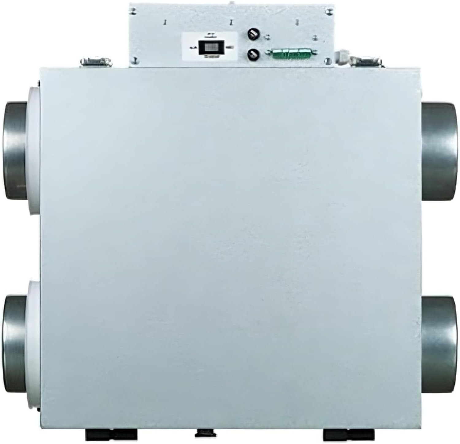 VENTS-US Frigate ERV 150 Ventilation System with open service panel showing internal components and filter