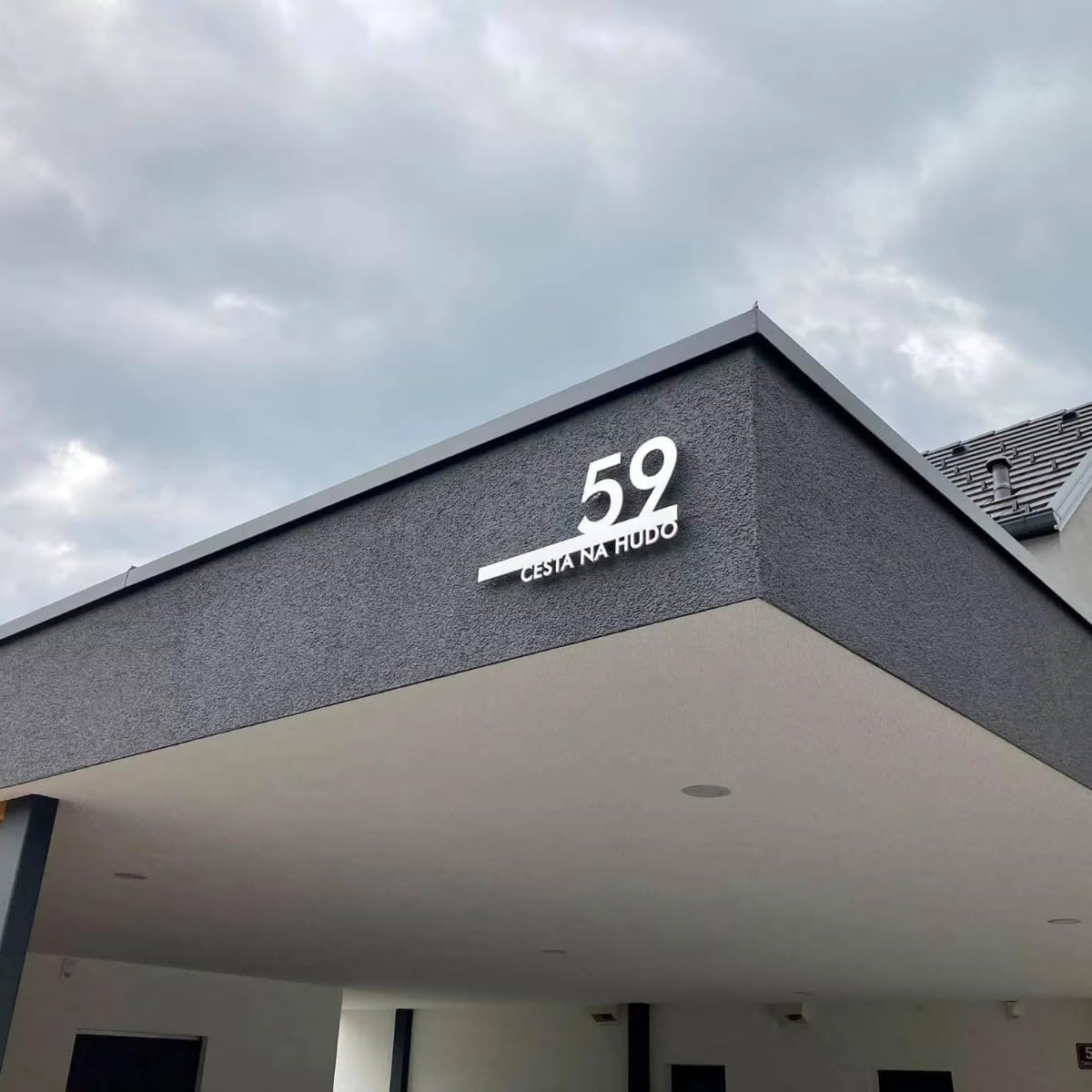 Modern Metal House Number Sign Custom,Personalized Home Number Address Metal Sign,House Address Sign with Street Name (1)
