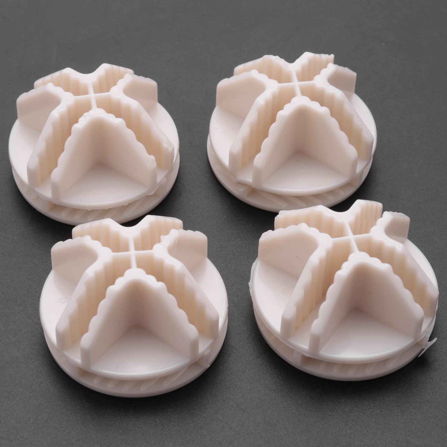 20 Stück Gitter-Würfel-Verbinder ABS Verbinder für Drahtwürfel Lagerregale ()