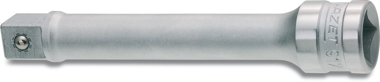 Hazet Silver 917-5 123 Mm Polished Head Extension - Chrome-Plated