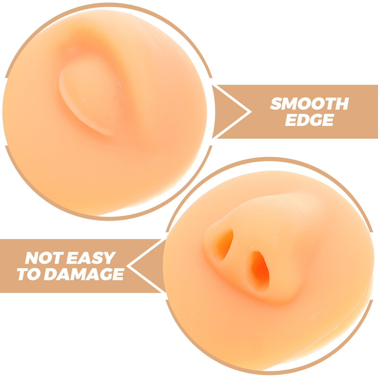 Healvian Set e Uso Personale per Saloni di Bellezza Realistico in Silicone Flessibile e Facile da Pulire per Pratica Piercing Orecchie Naso Bocca e Lingua