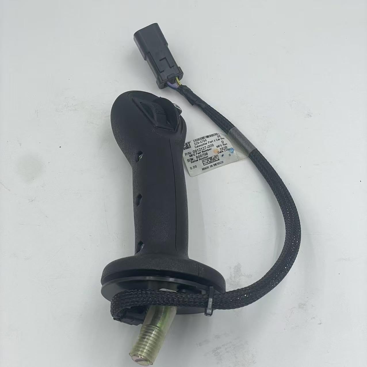 528-5704 for Caterpillar 305.5e Cab Joystick Handle 5285704 Excavator Accessories Cat Pilot Assembly (Black)