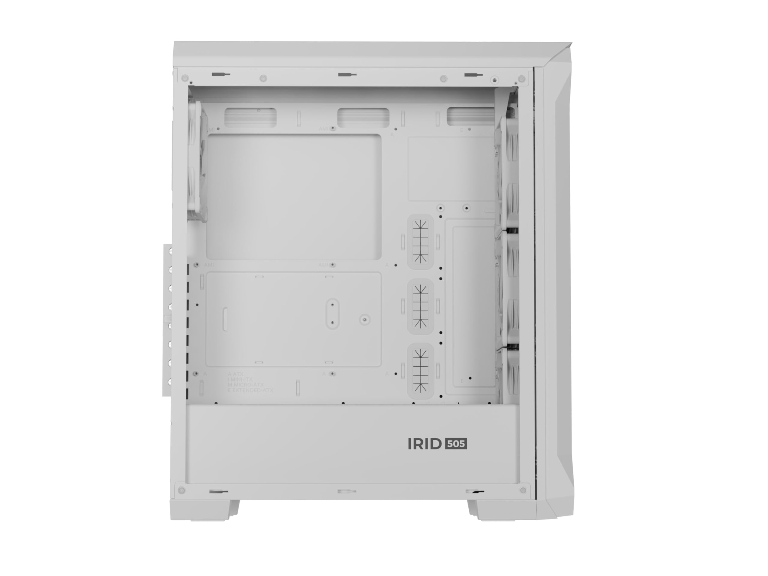 Genesis CAJA PC Gaming IRID 505 ARGB White NPC-1872