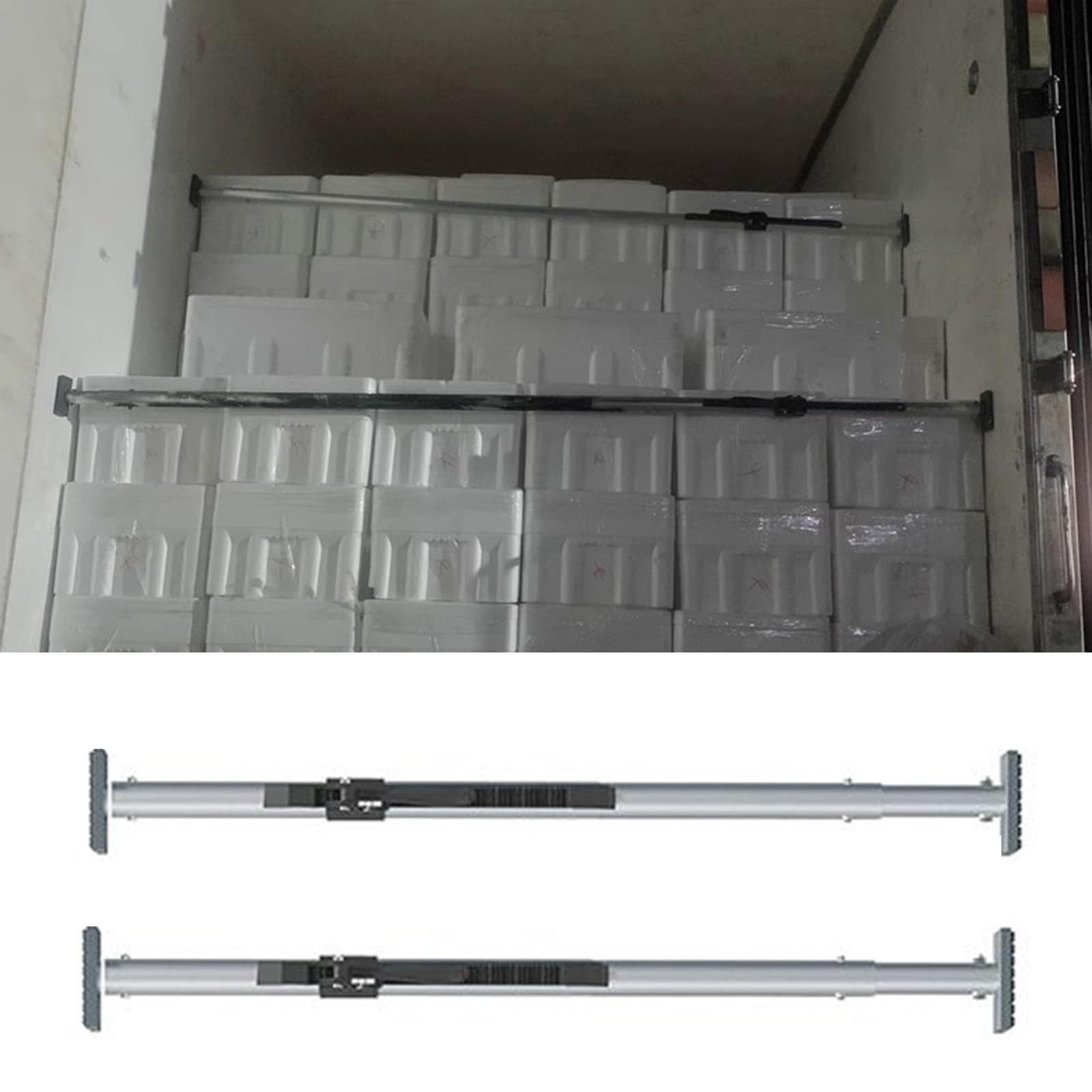 Barre de chargement en acier robuste et stabilisateur extensible haut de gamme pour camion