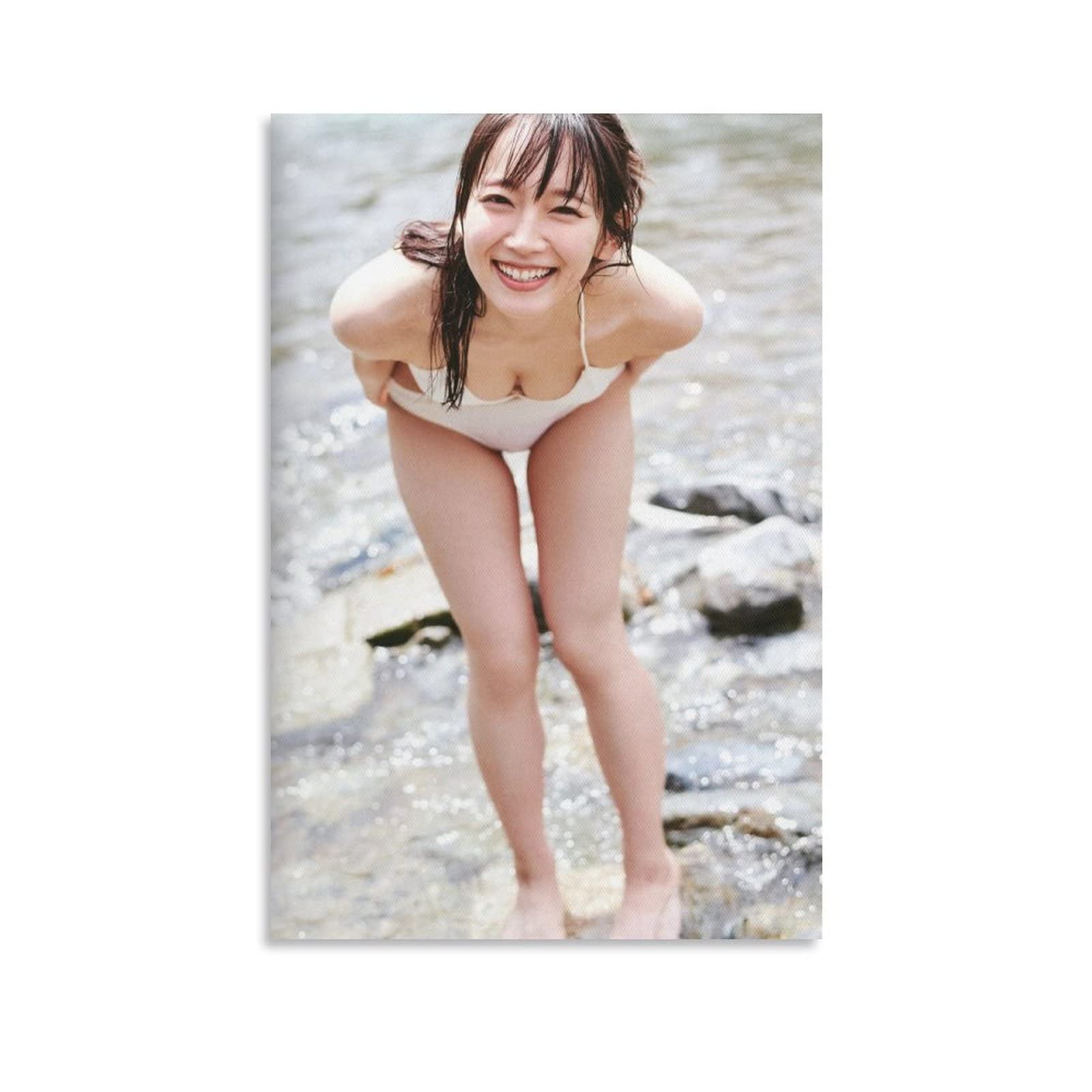 Amazon.co.jp: Riho Yoshioka Cute Goddess Sexy Underwear Poster Photo (8)  Canvas Wall Art Home Bathroom Bedroom Office Decor Print Artwork Interior  12x18inch (30x45cm)