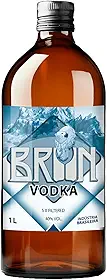 Vodka Brun VD 1 Litro | Bebida Alcoólica Destilada | Garrafa de Vidro para Drinks, Coquetéis e Consumo Adulto
