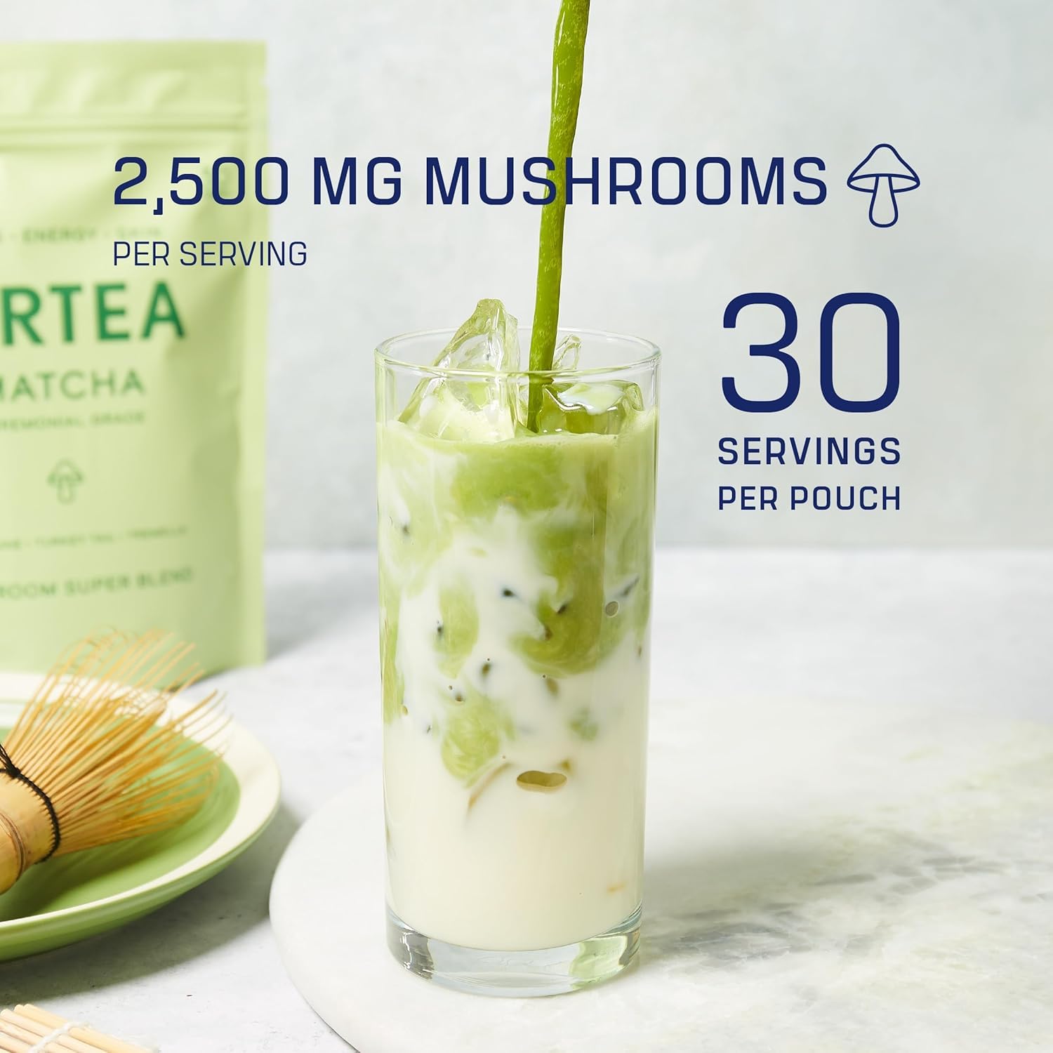 DIRTEA Matcha Powder Super Blend 180g | Organic Ceremonial Grade - View #12