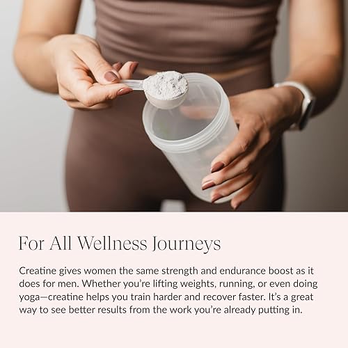 Miniatura 4 de Beam Paquete de creatina + colágeno  Monohidrato de creatina micronizada para fuerza muscular, potencia y recuperación con péptidos de colágeno