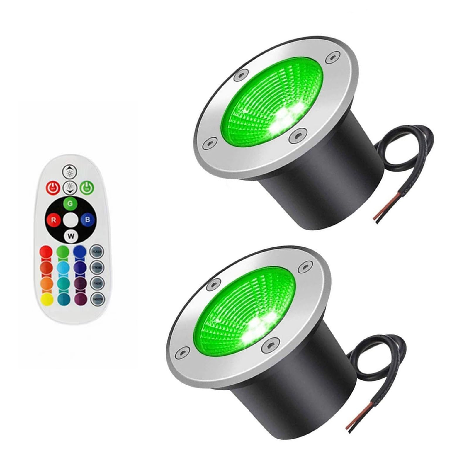 Projecteurs LED encastrés pour éclairage paysager sol 12V 24V