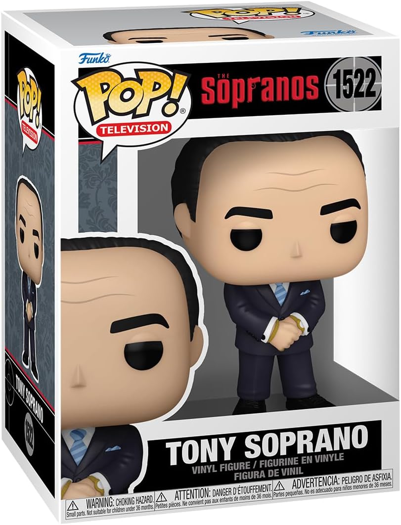 Funko POP! TV: Sopranos - Tony - the Sopranos - Collectable Vinyl Figure - Gift Idea - Official Merchandise - Toys for Kids & Adults - TV Fans - Model Figure for Collectors and Display