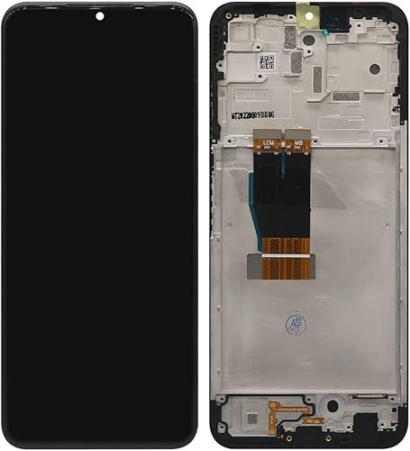Avvood Pantalla LCD táctil digitalizador Asamblea con marco de reemplazo para T-Mobile REVVL 6 Pro 5GTMAF035G 6.82"