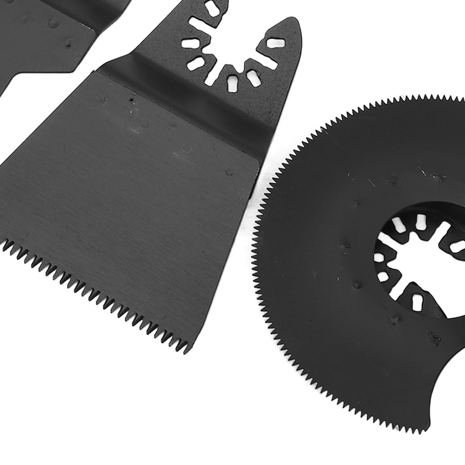 Juego de Hojas de Sierra Oscilantes, Diseño Universal Corte Estable Fácil Instalación Acero con Alto Contenido de Carbono Kit de 20 Hojas Multiherramienta para Plástico