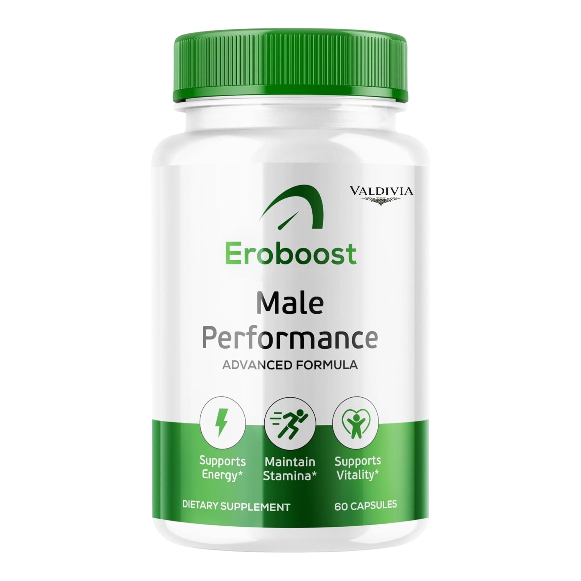 Eroboost Supplement for Men – Male Performance Advanced Formula - 60 Capsules for 1 Month