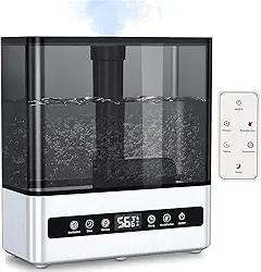 5L Umidificador de Ar, Umidificador de Grande Capacidade para Casa 110-220V, Humidificador com Abastecimento Superior, Alto Desempenho de Névoa, Grande Capacidade