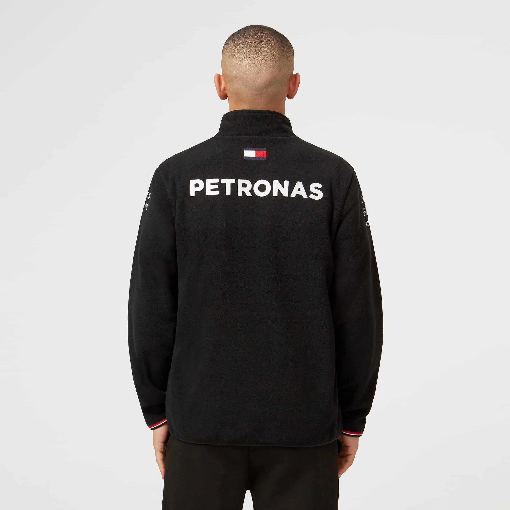 Mercedes AMG Petronas Formula One Team - Mercancía Oficial de Fórmula 1 - Forro polar con cremallera 1/4 Team 2022