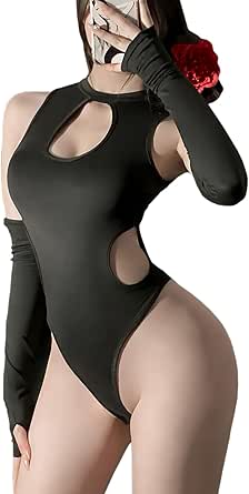 SINROYEE Sexy Hollow Out Dames Bodysuit Zomer Streetwear Outfit Gotisch