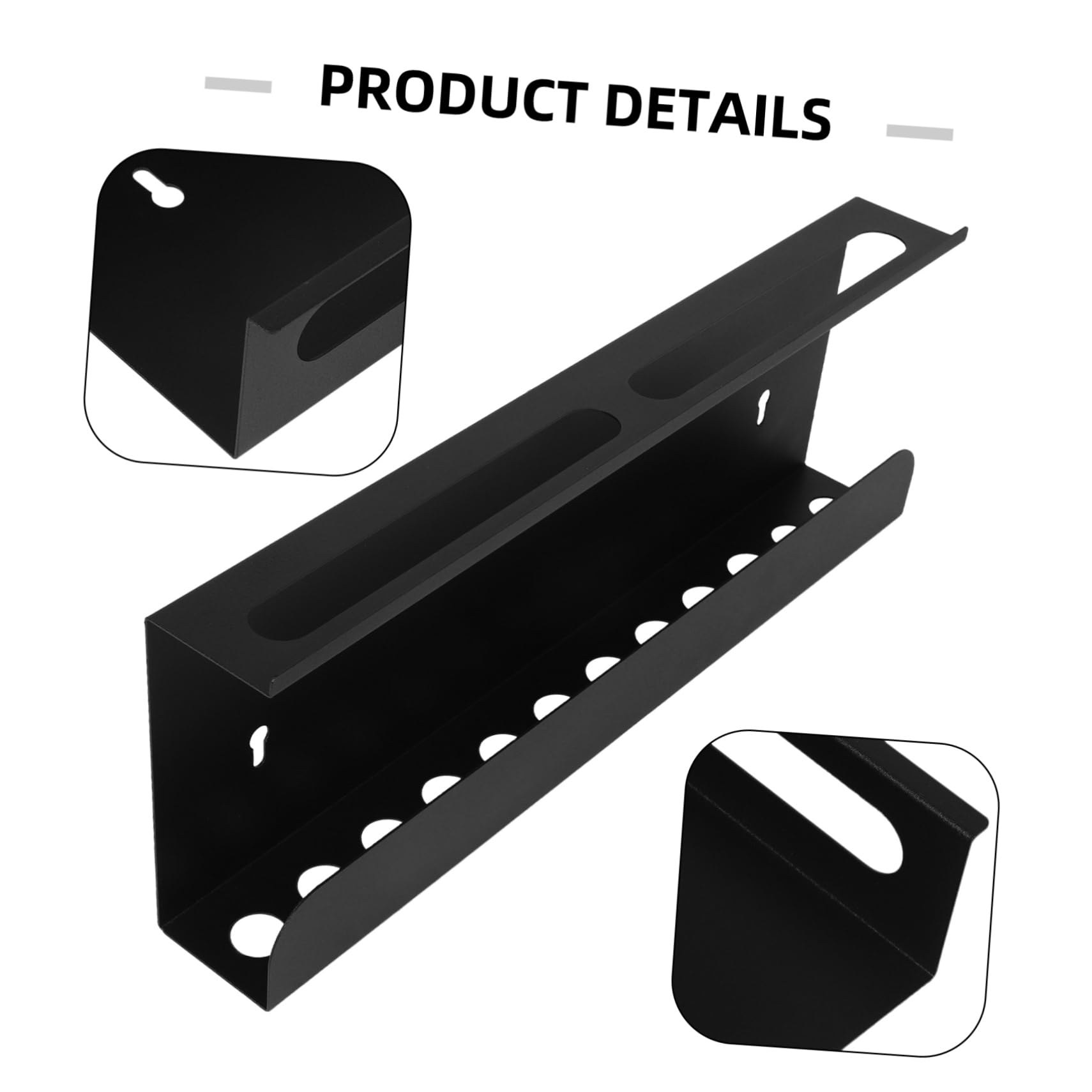 Gatuida Organizador De Spray y Cepillos Soporte De Pared Durable para Herramientas De Lavado y Detallado