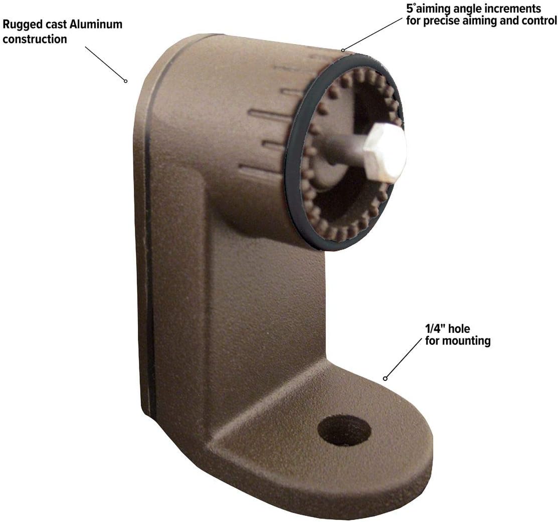 Hubbell Industrial TRN-DB Trunnion Threaded Knuckle Mount, Dark Bronze