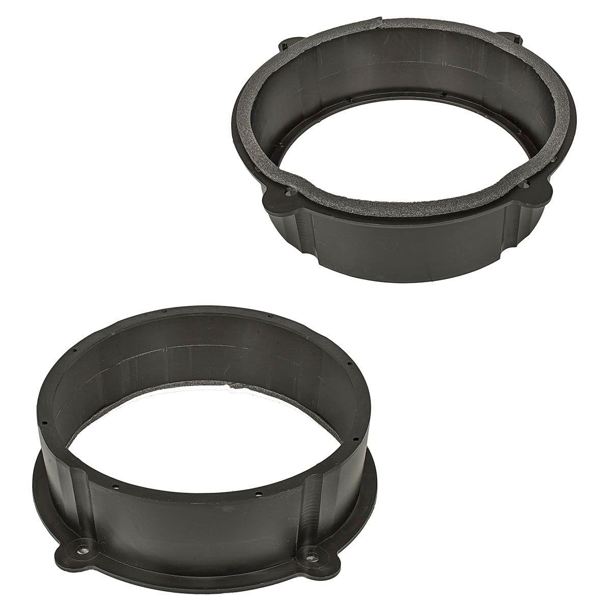 tomzz Audio 2803-022 Anneaux de Haut-parleurs Adaptateurs Supports compatibles avec Audi TT 8J 2006-2014 Q7 4L à partir de 2005 Porte Avant pour Haut-parleurs 200mm DIN