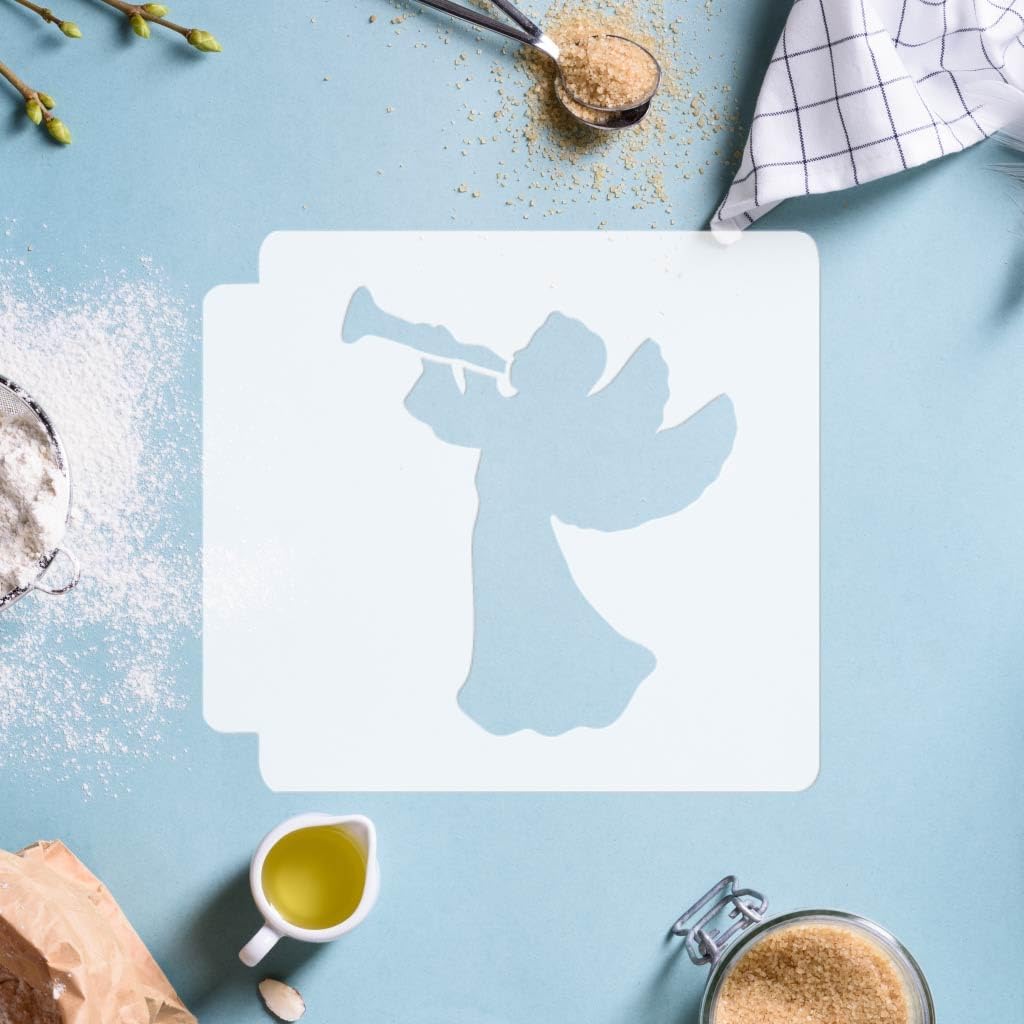Angel with Horn 783-E207 Stencil (24 inch)