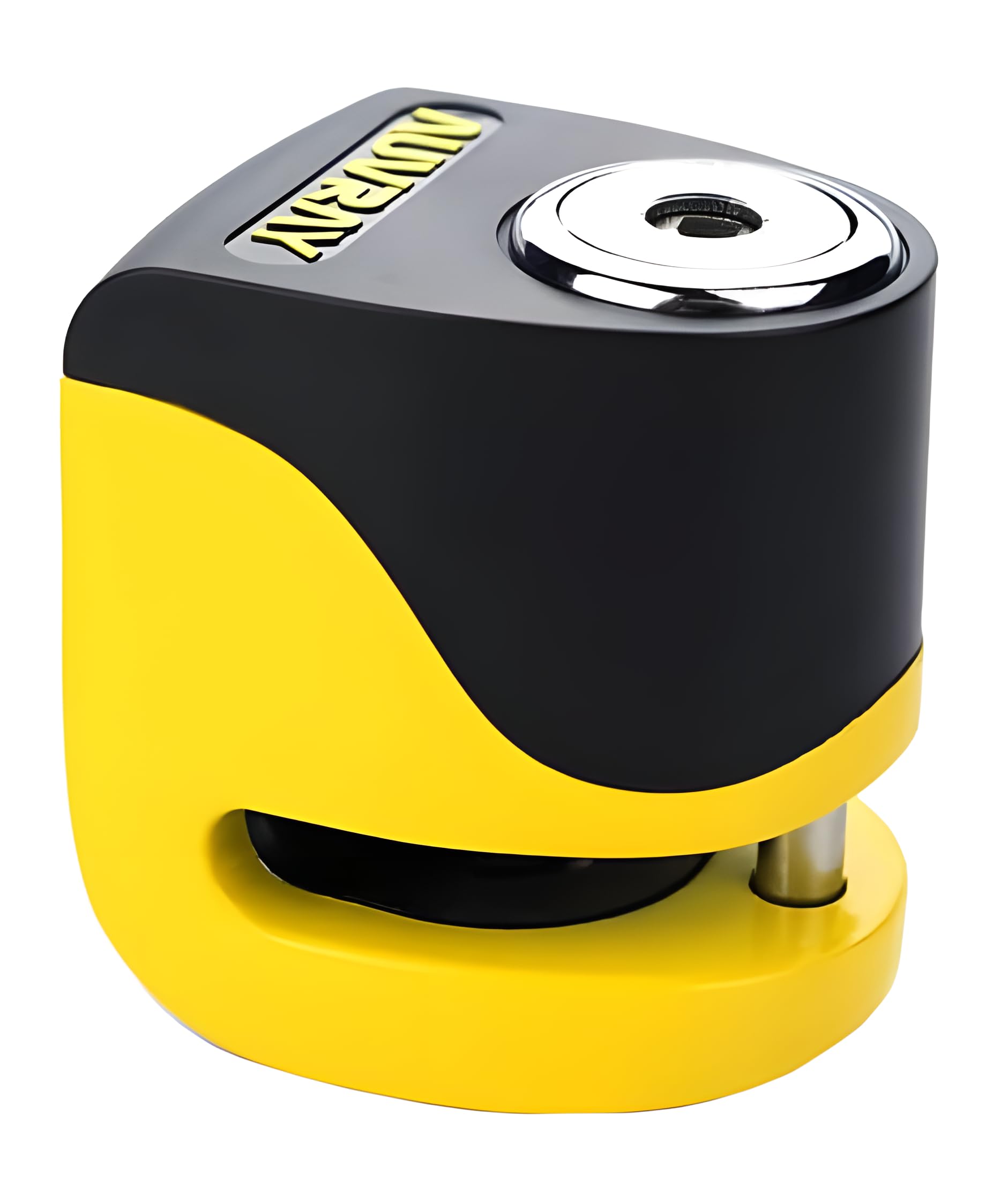 AUVRAY Bloque Disque Moto Alarme 120 dB B-LOCK 06 Mini – Antivol Scooter Compact – Acier Inoxydable – Cylindre 7 Disques Anti Crochetage – Recharge USB-C – 3 Clés